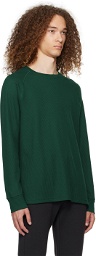Outdoor Voices Green FastTrack Long Sleeve T-Shirt