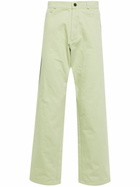 Robyn Lynch Green Straight-Leg Trousers