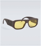 Fendi Fendi Shadow rectangular sunglasses