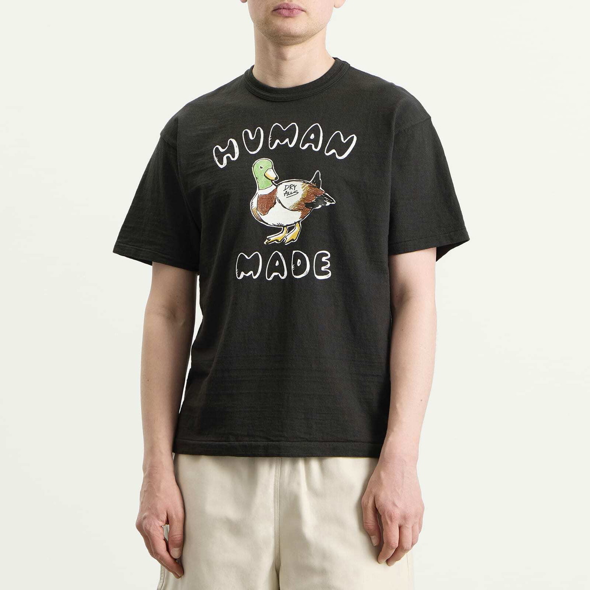 Human Made Men's Duck Sketch T-shirt in Black