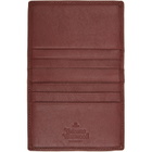 Vivienne Westwood Brown Orb Bifold Man Card Holder
