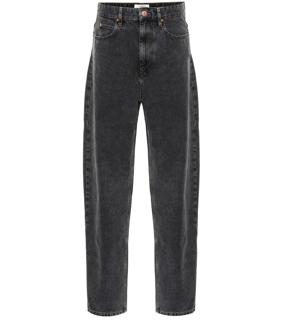Marant Etoile Corsyj high-rise straight jeans Isabel Marant Etoile