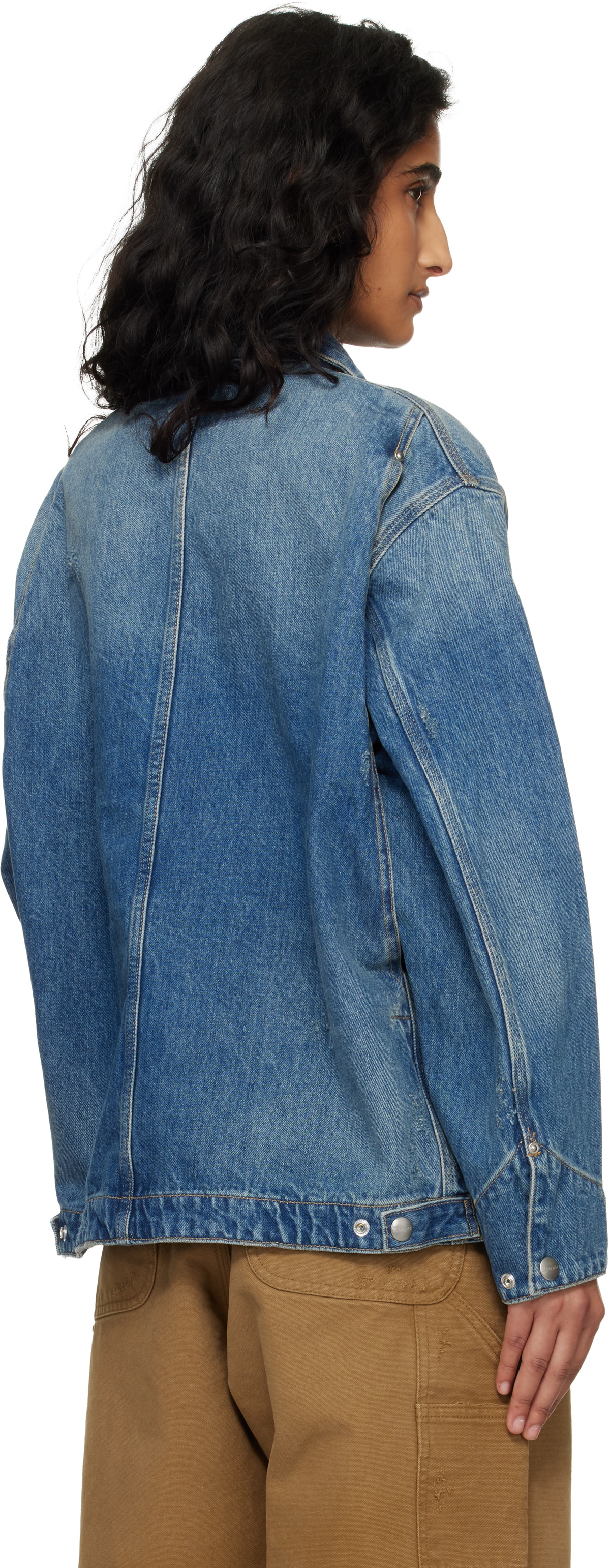 Carhartt Work In Progress Blue OG Arctic Denim Jacket
