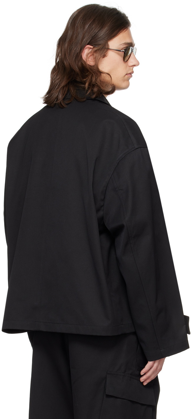 Lownn Black Cropped Jacket