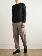 ON - Club Tapered Organic Cotton-Blend Jersey Sweatpants - Neutrals