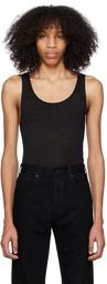 Nili Lotan Black Gus Tank Top