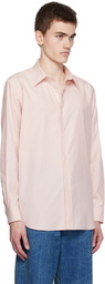 AURALEE Pink Button Shirt