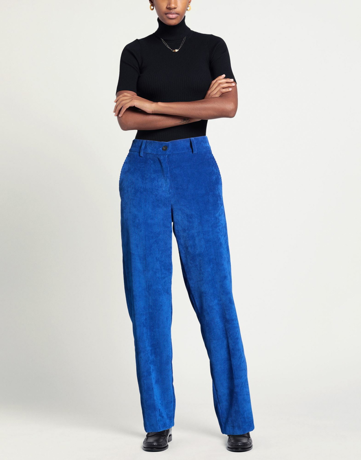 Skills & Genes Womens Pants in Blue