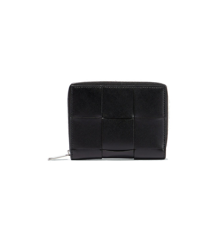 Photo: Bottega Veneta - Intrecciato leather wallet