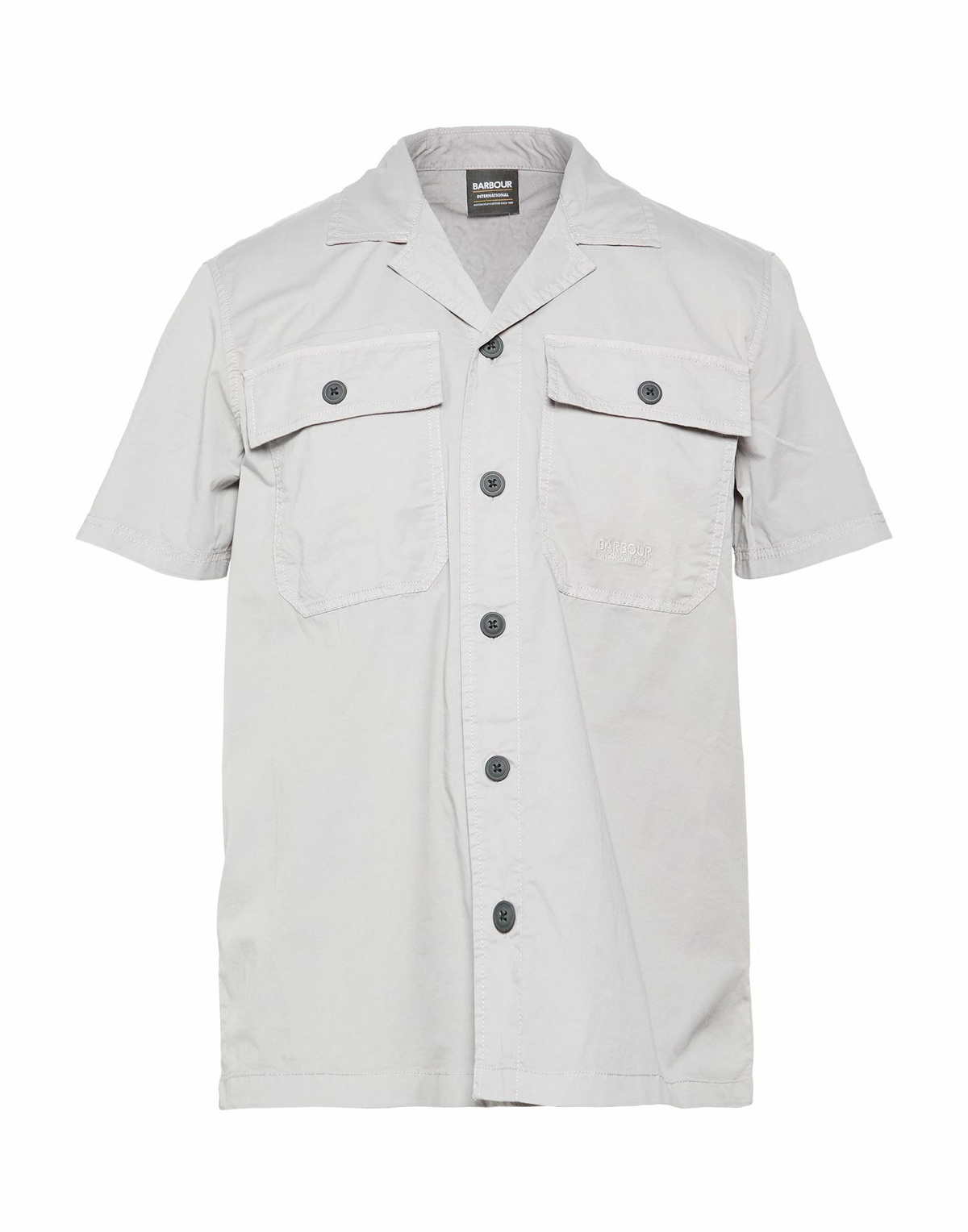 Barbour Mens Shirt Light in Grey