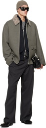 OUR LEGACY Black 2cm Bullet Chain Belt