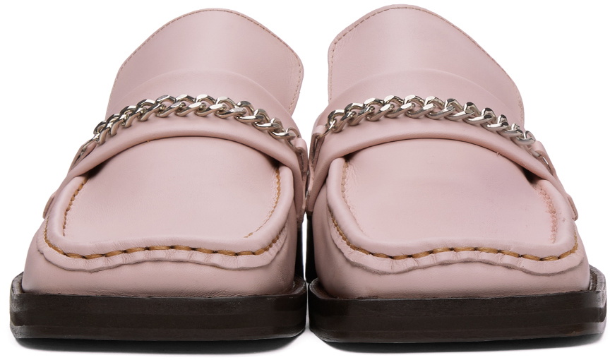 Martine Rose Pink Loafer Mules