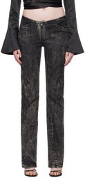 ioannes Black Elevated Jeans