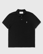 CONTRASTED AMI DE COEUR POLO SHIRT