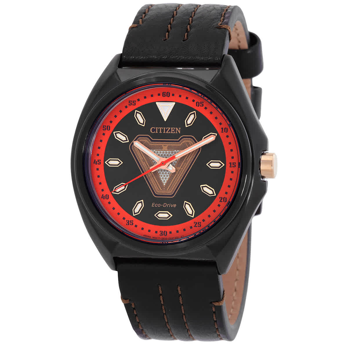 Citizen Tony Stark '63 Eco-Drive Black Dial Mens Watch AW2075-05W