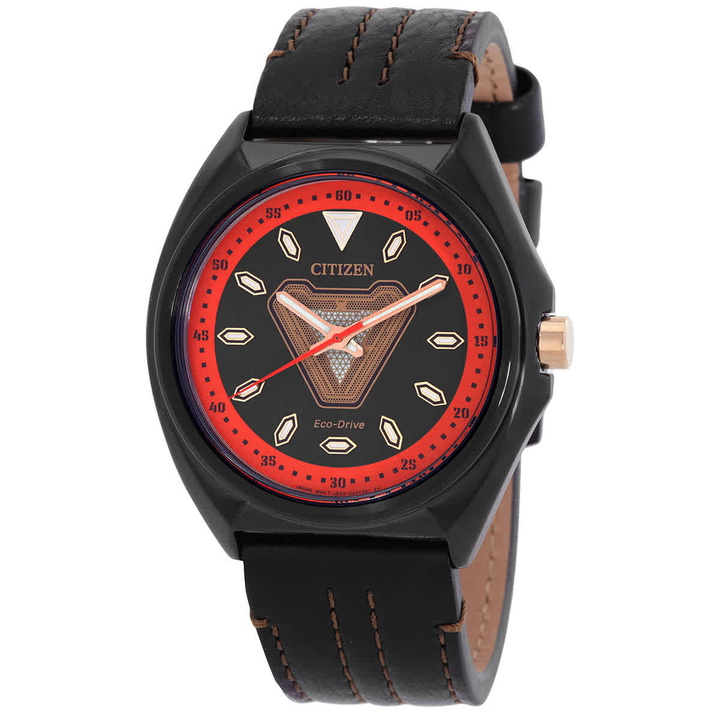 Photo: Citizen Tony Stark '63 Eco-Drive Black Dial Mens Watch AW2075-05W