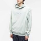Stone Island Men's Marina Plated Dyed Popover Hoody in Sky Blue