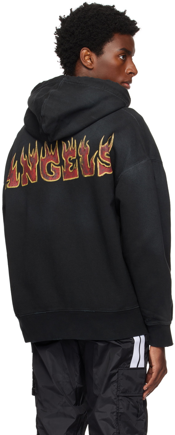 Amiri flame online hoodie