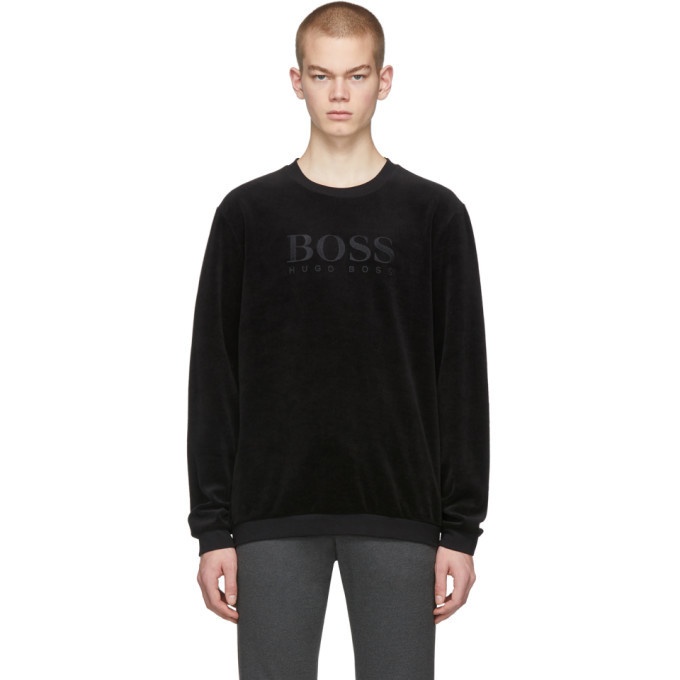 Photo: Boss Black Velour Logo Sweatshirt