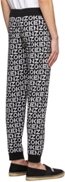 Kenzo Black Monogram Classic Lounge Pants