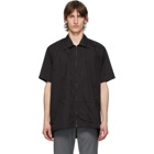 Cornerstone Black Zip Short Sleeve Shirt