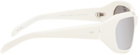 Lexxola White Ringo Sunglasses