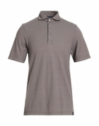 Lardini Mens Polo shirt in Grey