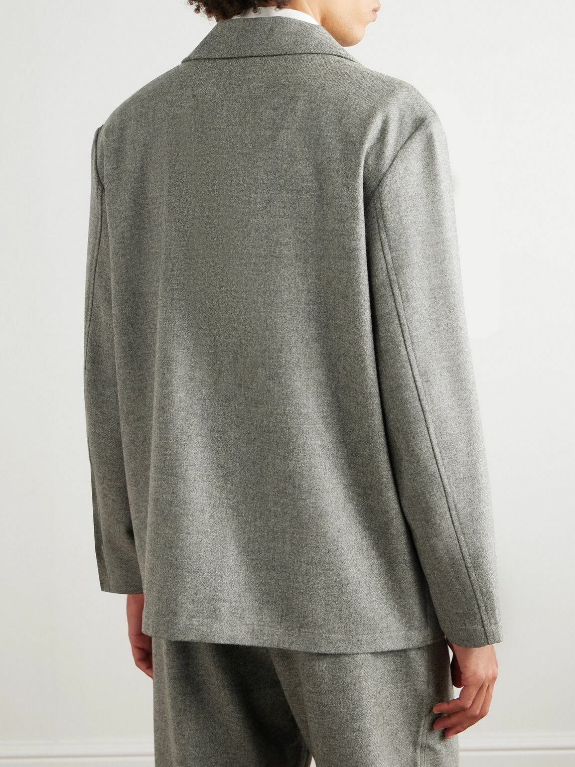 De Bonne Facture - Traveler Wool-Twill Suit Jacket - Gray