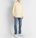 L.E.J - Washed-Silk Shirt - Yellow