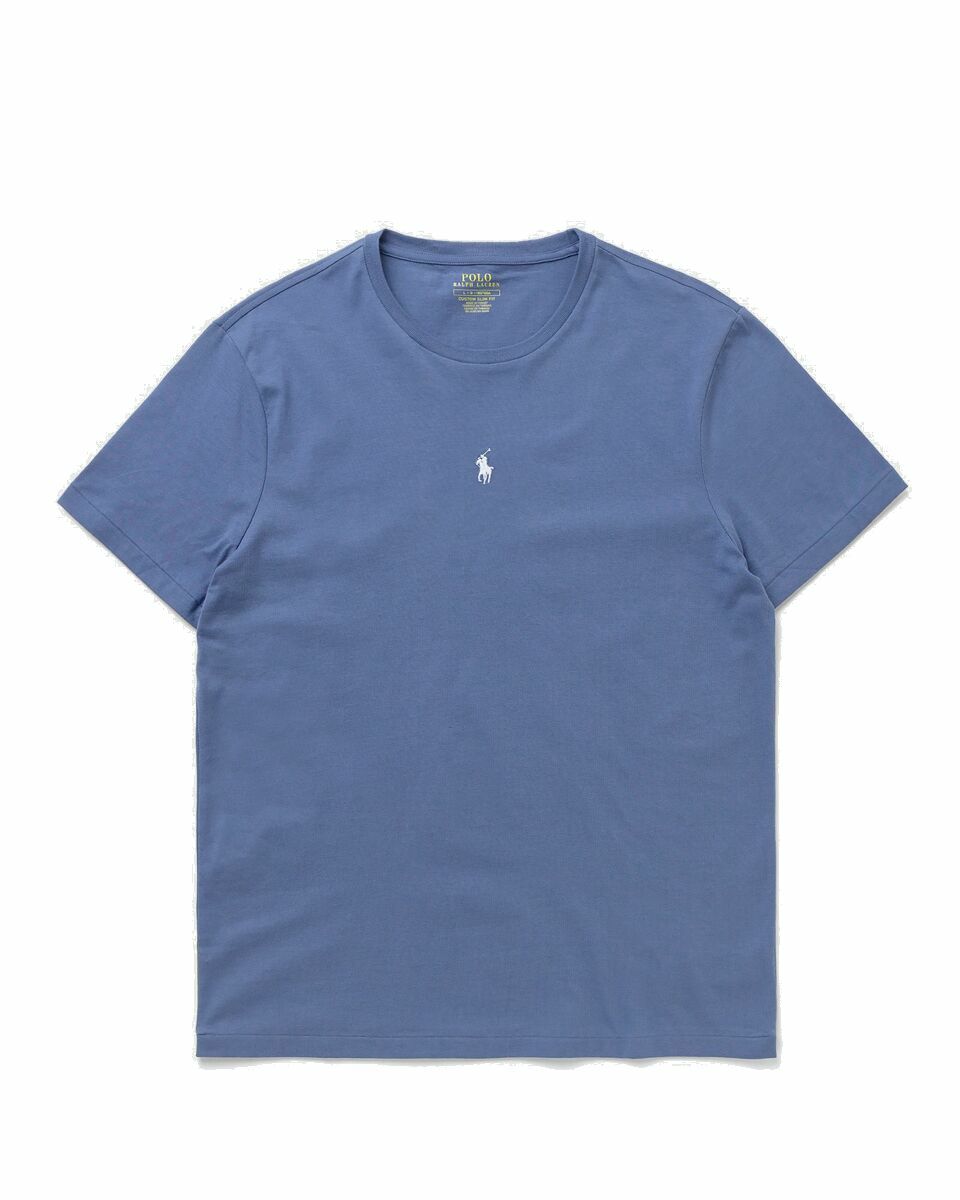 Photo: Polo Ralph Lauren Short Sleeve T Shirt Blue - Mens - Shortsleeves