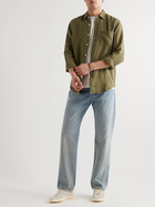 Portuguese Flannel - Linen Shirt - Green