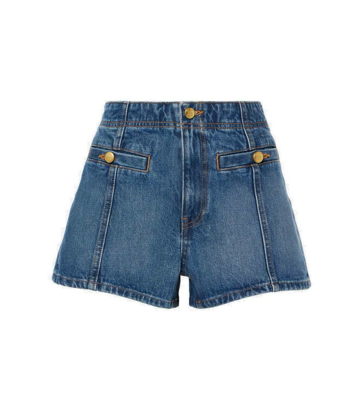 Photo: Ulla Johnson Camille denim shorts