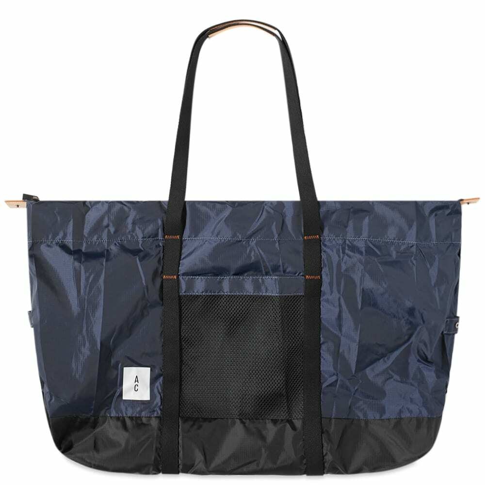 Ally Capellino Hoff Packable Holdall in Navy/Grey Ally Capellino