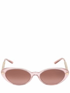 VERSACE Round Acetate Sunglasses