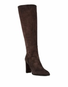 Santoni Womens Boot Dark in Brown