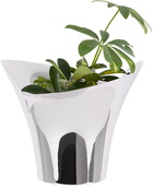 Georg Jensen Stainless Steel Medium Bloom Botanica Flower Pot