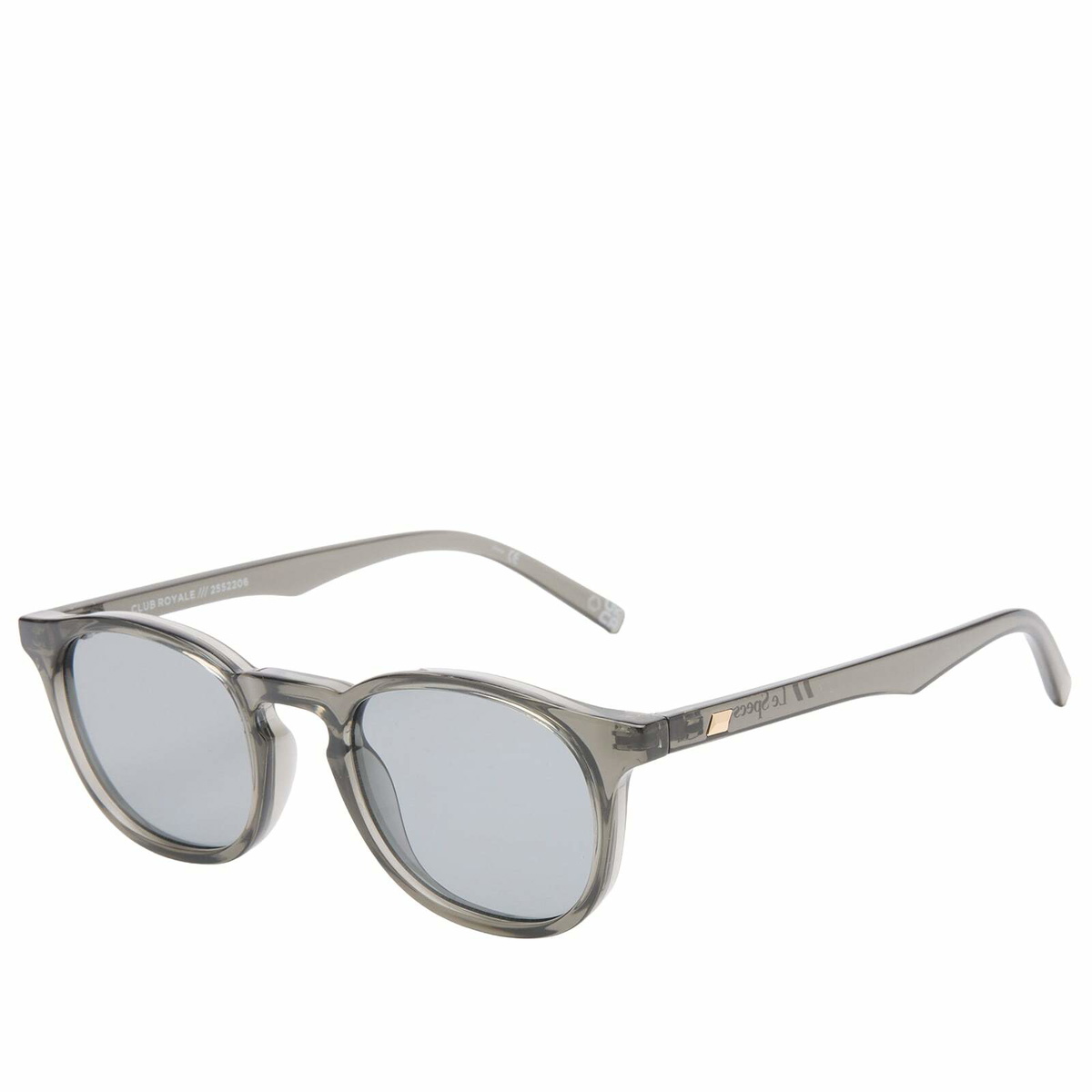 Le Specs Club Royale Sunglasses in Pewter/Smoke Tint 