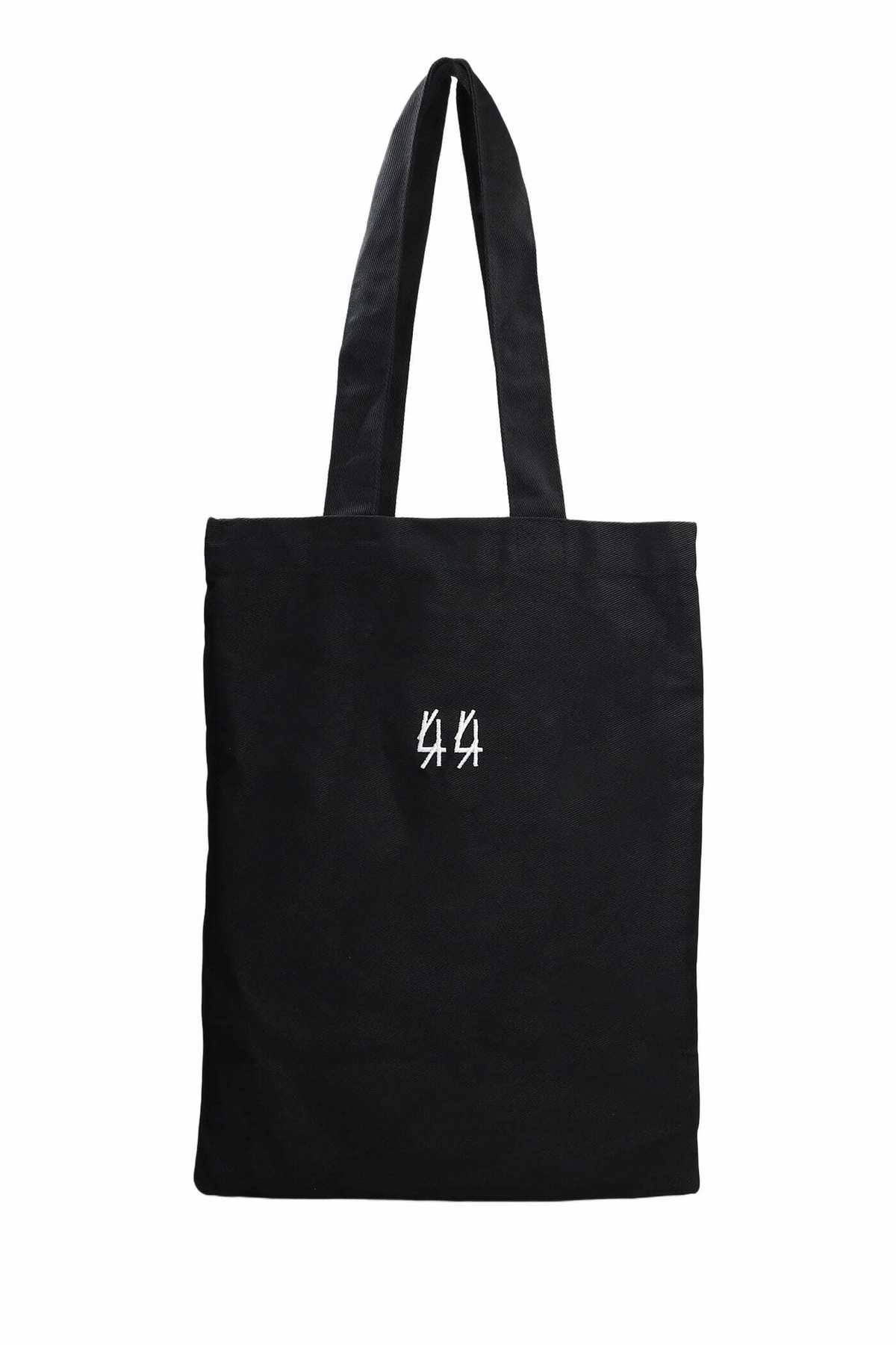 44 Label Group Tote In Black Cotton