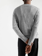 Zegna - Cashmere-Blend Sweater - Gray