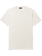 TOM FORD - Lyocell and Cotton-Blend Jersey T-Shirt - White