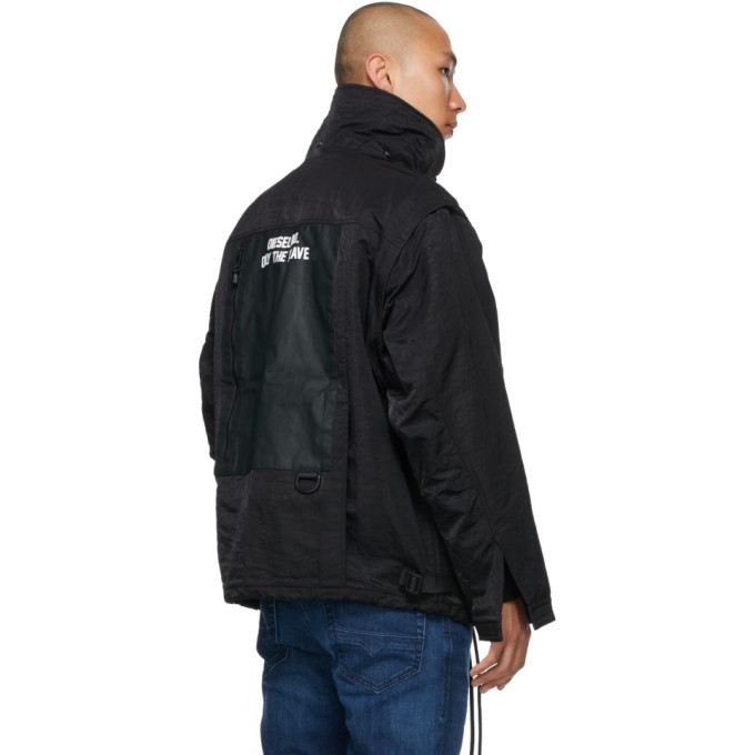 Diesel Black J-Akkad Jacket Diesel