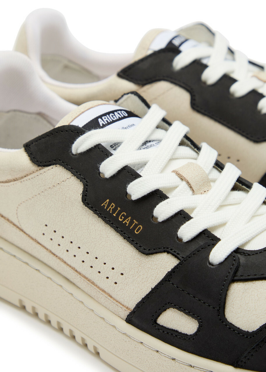 Axel Arigato Dice Lo Panelled Leather Sneakers Beige