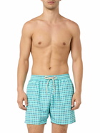 MC2 Saint Barth Man Lightweight Fabric Swim-shorts Lighting Micro Fantasy With Tie Print