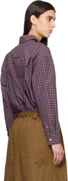 Meryll Rogge Burgundy Classic Shirt