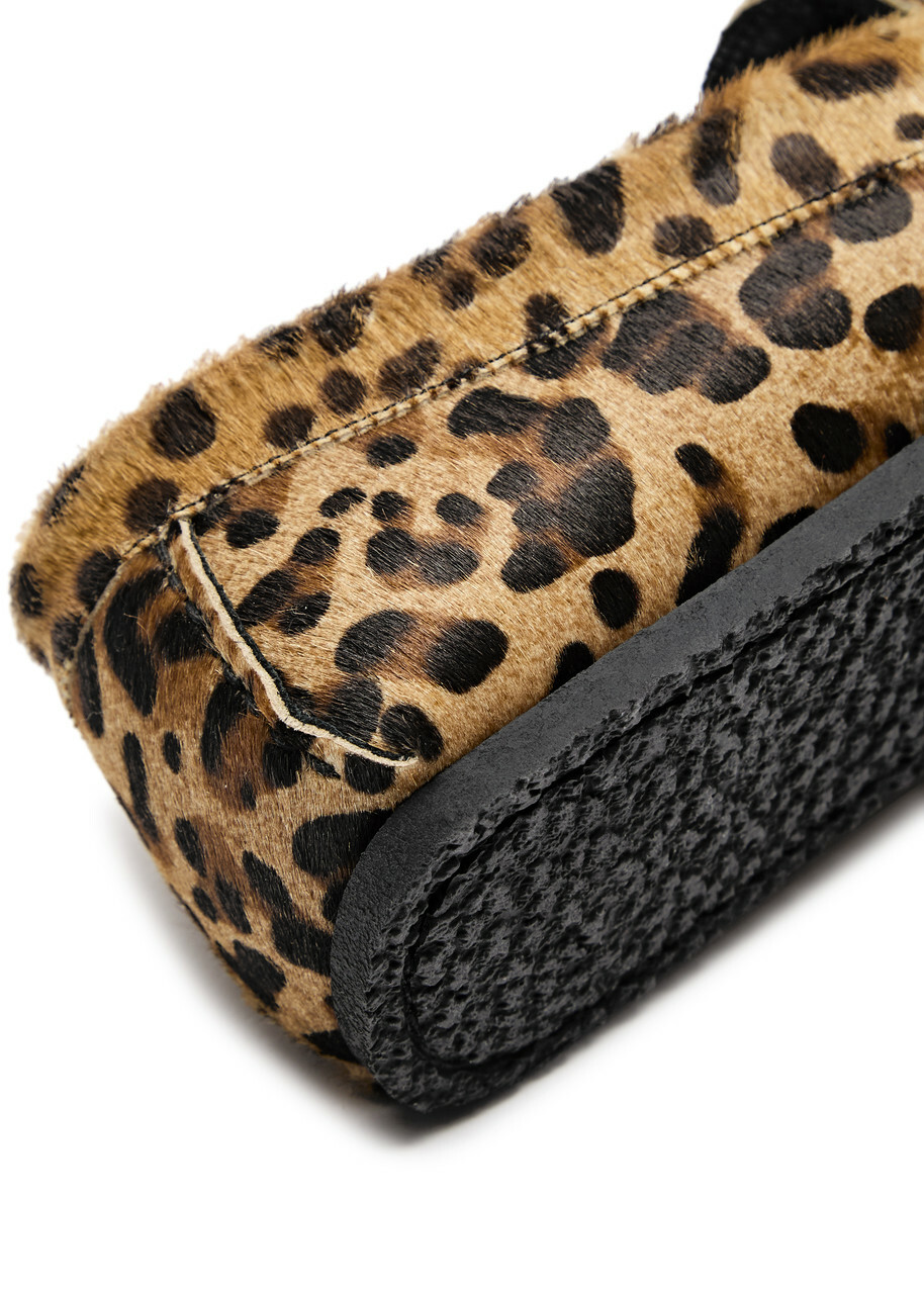 Isabel Marant Fitza Leopard-print Calf Hair Loafers Isabel