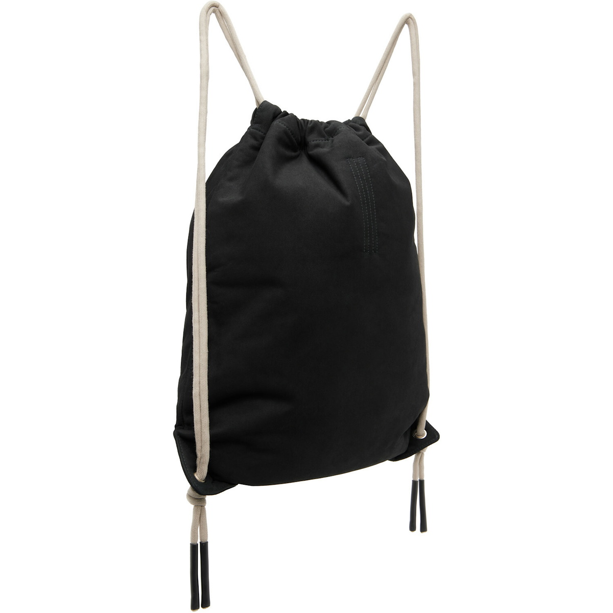 Rick Owens Black Tower Drawstring Backpack