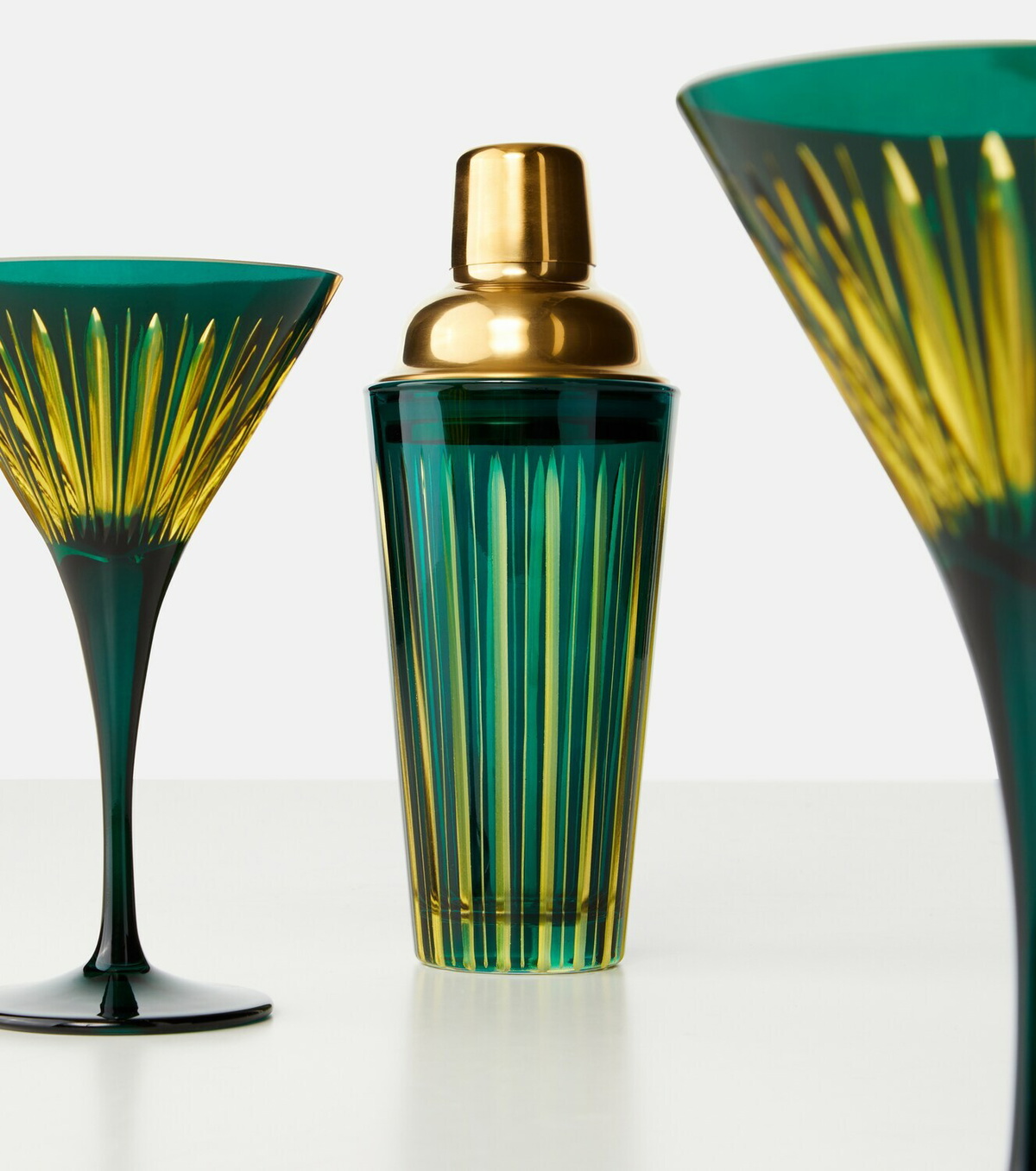 L'Objet Prism Cocktail glass set