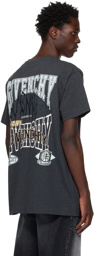 Givenchy Gray Embroidered T-Shirt
