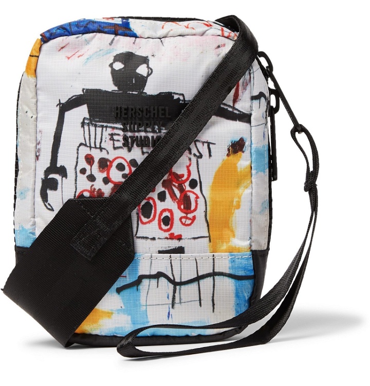 Photo: Herschel Supply Co - Jean-Michel Basquiat HS8 Printed Ripstop Messenger Bag - Multi