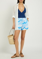 Melissa Odabash Daria Lace Cover-up Shirt White